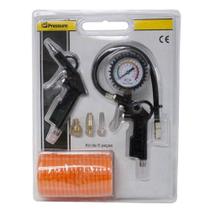 Kit Pistola de Ar Sopradora 6 Peças Pressure