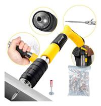 Kit Pistola De Fixação Finca Pino Com 120 Pregos