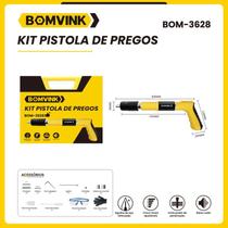 Kit pistola de pregos bomvink bom-3628 Kit pistola de pregos bomvink bom-3628