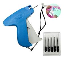 Kit Pistola de Tag Maquina Aplicar Pino Fixador de Etiquetas + 5 Agulhas