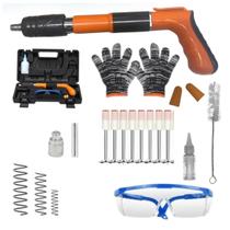 Kit Pistola Fixação Finca Pino Ação Direta Drywall Rebitador Kit Pistola Fixação Finca Pino Ação Direta Drywall Rebitador