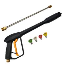 Kit Pistola Gatilho com Extensor e Bicos Compatível com Desobstruidora WAP 5100 Turbo Ultra