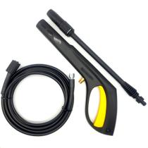 Kit Pistola Gatilho com Mangueira 5M e Lança Bico Leque para Lavajato Gamma 130 G2551BR2 Kit Pistola Gatilho com Mangueira 5M e Lança Bico Leque para Lavajato Gamma 130 G2551BR2