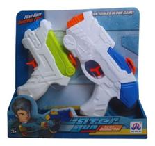 Kit Pistolas Armas Agua Divertido Brinquedo Infantil Menino Kit Pistolas Armas Agua Divertido Brinquedo Infantil Menino