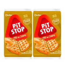 Kit Pit Stop Bolacha Salgada Sabor Pão na Chapa 12 Pacotes Kit Pit Stop Bolacha Salgada Sabor Pão na Chapa 12 Pacotes