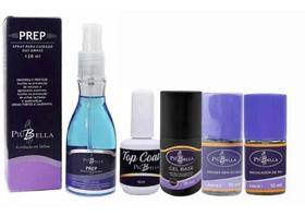 Kit Piu Bella Prep Reg De Ph Primer S/ Ácido Topcoat Gelbase Kit Piu Bella Prep Reg De Ph Primer S/ Ácido Topcoat Gelbase