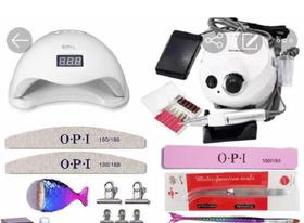 Kit Piubella Gel Fibra Cabine Sun E Lixadeira Bvlt Gel 28G