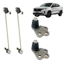 Kit Pivo + Bieleta Suspensão Dianteira Fiat Fastback