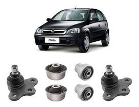 Kit Pivô + Bucha Balança Leque Dianteira Corsa 2008 2009 10 Kit Pivô + Bucha Balança Leque Dianteira Corsa 2008 2009 10