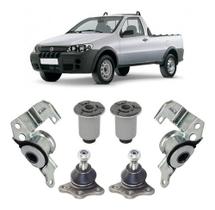 Kit Pivo Bucha Suspensão Dianteira Strada 2001 2002 2003 04 Kit Pivo Bucha Suspensão Dianteira Strada 2001 2002 2003 04
