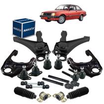 Kit Pivô Chevette Bandeja Terminal Bieleta Barra Axial Coifa
