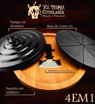 Kit Pizza 4 em 1 EL TORO CUTELARIA Kit Pizza 4 em 1 EL TORO CUTELARIA