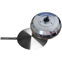 Kit Pizza Abafador De Pizza De 40cm + Pá De Pizza 35cm