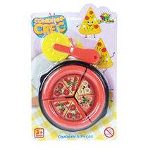 Kit Pizza Brinquedo Infantil Comidinha Crec Crec Master Chef Kit Pizza Brinquedo Infantil Comidinha Crec Crec Master Chef