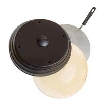 Kit Pizza Churrasqueira Pá de Pizza Alumínio Pedra Refratária Redonda 37cm Abafador Preto Caseira Forno Grelha Pão Kit Pizza Churrasqueira Pá de Pizza Alumínio Pedra Refratária Redonda 37cm Abafador Preto Caseira Forno Grelha Pão