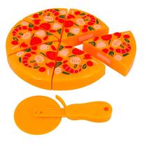 Kit Pizza Cortador Crec Brinquedo Infantil Fast Food