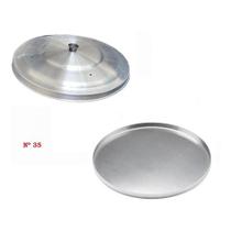Kit Pizza Forma Tampa Grande Aluminio Kit Pizza Forma Tampa Grande Aluminio