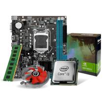 Kit Pl H510+ Intel I3 10100f + 16gb Ddr4 + Cooler + Video 1gb