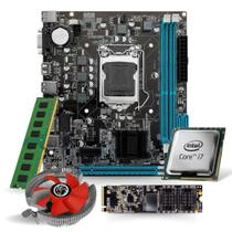 Kit Pl Mãe H110 + Proc. I7 6700 + Mem. 32gb Ddr4 + Cooler + 1tb Nvme
