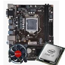 Kit Pl Mãe H110 + Proc. I7 8700 + Cooler