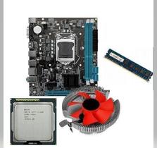 Kit Pl Mãe H61 + Proc I7 2600 + Memoria 8 Gb Ddr3 + Cooler +