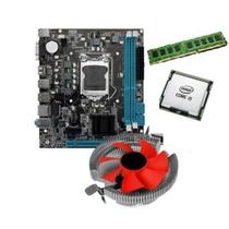 Kit Pl Mãe H61 + Processador I5 2400 + Memoria 4 Gb Ddr3 + Cooler - Inte