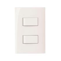 Kit Placa 4x2 Suporte e Interruptor Paralelo 10A 250V Sleek Kit Placa 4x2 Suporte e Interruptor Paralelo 10A 250V Sleek