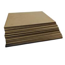 Kit Placa Chapa Mdf Cru 20x28 cm15 Und 3mm