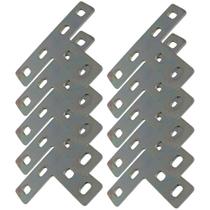 Kit Placa de Junção Reta T 35 x 70 - 10 Unidades - MINUBRAS