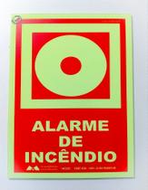 Kit Placa de Sinalização Rota de Fuga de Emergência Alarme de Incêndio , Pacote com 10 Unid. Kit Placa de Sinalização Rota de Fuga de Emergência Alarme de Incêndio , Pacote com 10 Unid.