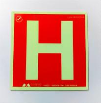 Kit Placa de Sinalização Rota de Fuga de Emergência Hidrante, Pacote com 10 Unid Kit Placa de Sinalização Rota de Fuga de Emergência Hidrante, Pacote com 10 Unid