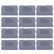 Kit Placa Final Cinza Borne Mola 2,5mm