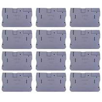 Kit Placa Final Cinza Borne Mola 6,0mm