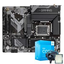 Kit Placa Mãe B760 Gaming X AX DDR5 + CPU Intel i3-13100F