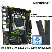 Kit Placa-Mãe X99 com Processador Intel Xeon E5 2640 V3, 16GB DDR4 e LGA 2011-3