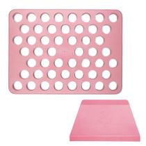 Kit Placa Porcionadora brigadeiro 15G e Espátula Raspadora