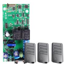 Kit placa ppa agility pop freio biv 50/60 3 controles 3 cx8103 tx slim