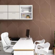 Kit Placas 3d Pvc Revestimento (14m2) Ripado 56 Placas