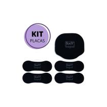 Kit Placas de Contenção pós Cirúrgica Abdome Costas Cintura - Model Slim