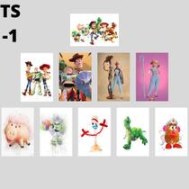 Kit Placas Decorativas Do Toy Story 13x20 10 Unidades