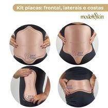 Kit Placas Pós-cirúrgicas Abdominal Laterais Costas Modelle - Modelle Skin
