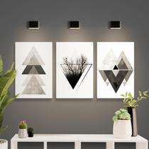 Kit Placas Quadros Decorativos 3 Peças Mdf - Geométrico Kit Placas Quadros Decorativos 3 Peças Mdf - Geométrico