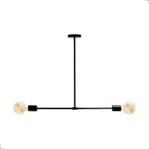 Kit Plafon Tesla 2XE27 Com Lâmpada Mini Baloon Inclusa Kit Plafon Tesla 2XE27 Com Lâmpada Mini Baloon Inclusa