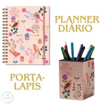 Kit Planner 2026 com Organização de Mesa Planner + Porta-Lápis Fina Ideia Kit Planner 2026 com Organização de Mesa Planner + Porta-Lápis Fina Ideia