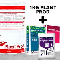 Kit Plant Prod 07-11-27 + (Mg, MKP, Nitrato de cálcio Haifa Cal GG)