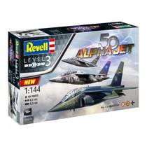 Kit Plástico 50º aniversário do Alpha Jet 1/144 Revell 03810