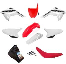 Kit Plástico Adaptável Biker R1de Crf 230 P/ Xr 200 250 Bros Kit Plástico Adaptável Biker R1de Crf 230 P/ Xr 200 250 Bros