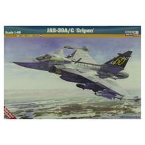 Kit Plástico Aeronave JAS-39A/C Gripen 1:48 MIS G-200 MisterCraft Kit Plástico Aeronave JAS-39A/C Gripen 1:48 MIS G-200 MisterCraft