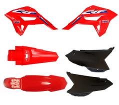 Kit Plástico Amx Crf 230f F21 Kit Plástico Amx Crf 230f F21