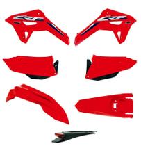 Kit Plástico Amx F21 Crf 250f Com Lanterna Led Traseiro